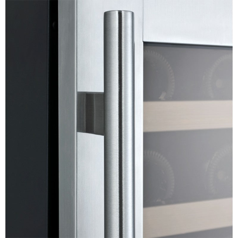 Allavino 56-Bottle Single Zone Built-In Wine Refrigerator FlexCount in Stainless Steel VSWR56-1SL20