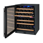 Allavino VSWR56-2BL20 56-Bottle Dual Zone Wine Refrigerator