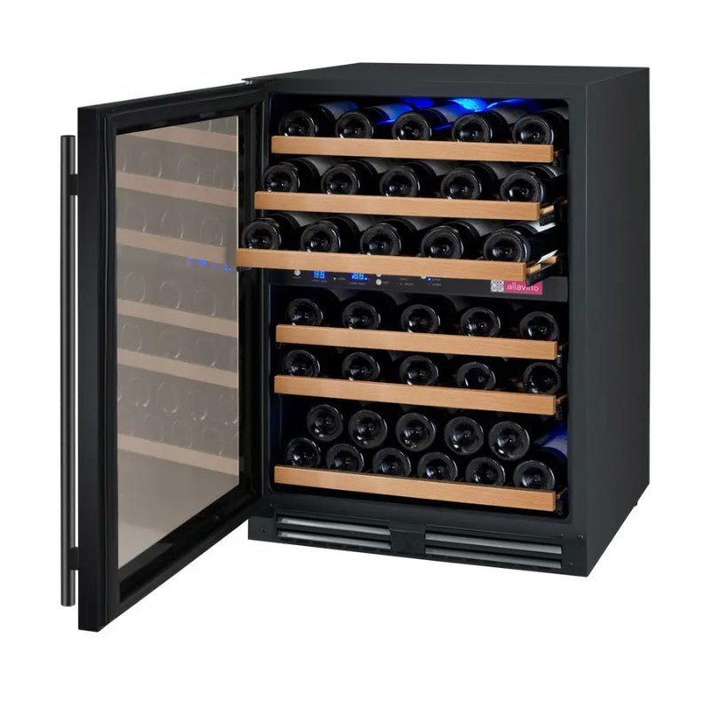Allavino VSWR56-2BL20 56-Bottle Dual Zone Wine Refrigerator