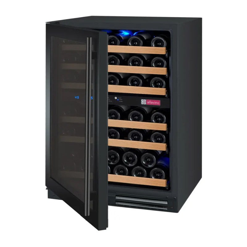 Allavino VSWR56-2BL20 56-Bottle Dual Zone Wine Refrigerator