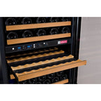 Allavino VSWR56-2BL20 56-Bottle Dual Zone Wine Refrigerator