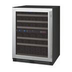 Allavino VSWR56-2SL20 56-Bottle Dual Zone Wine Refrigerator