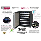 Allavino VSWR56-2SL20 56-Bottle Dual Zone Wine Refrigerator