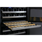 Allavino VSWR56-2SL20 56-Bottle Dual Zone Wine Refrigerator