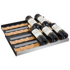 Allavino VSWR56-2SL20 56-Bottle Dual Zone Wine Refrigerator