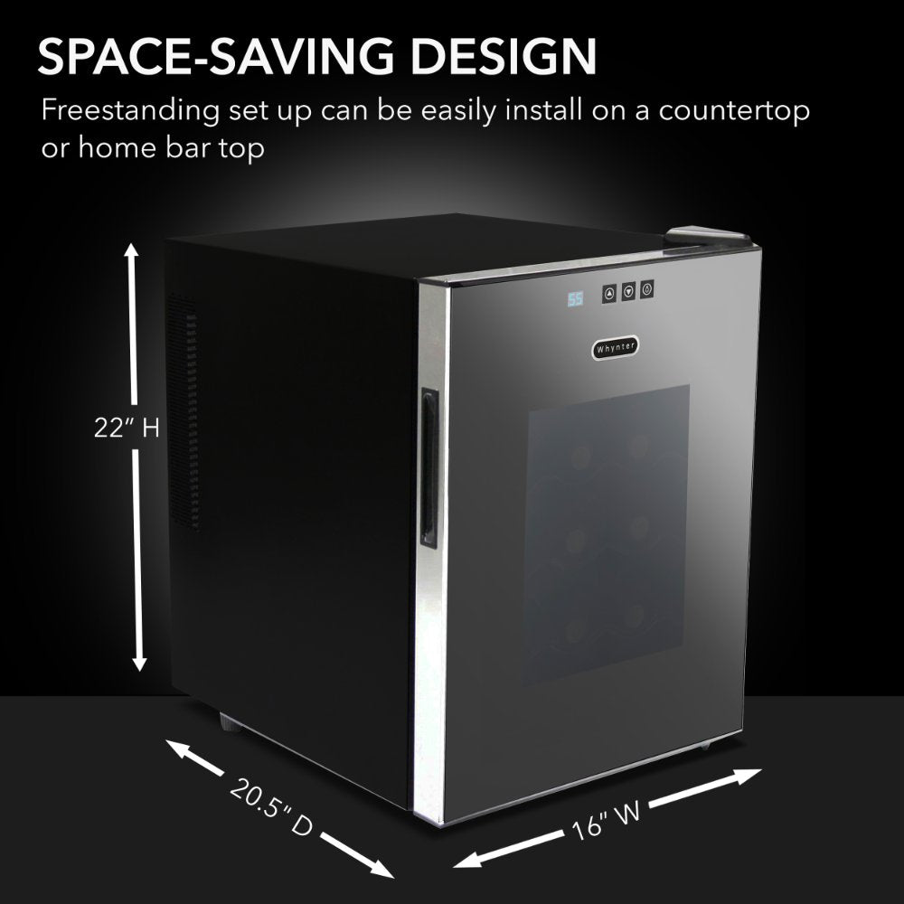 Whynter WC-201TD 20-Bottle Thermoelectric Wine Cooler