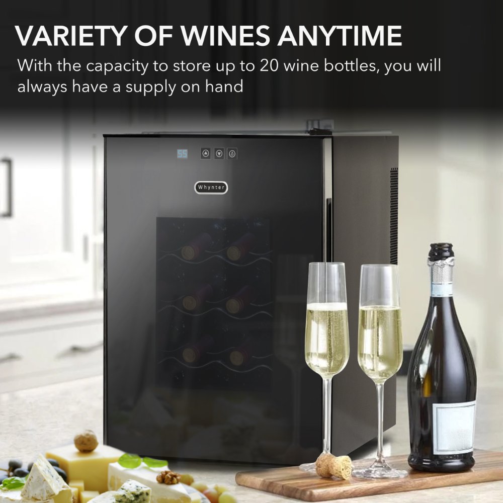 Whynter WC-201TD 20-Bottle Thermoelectric Wine Cooler