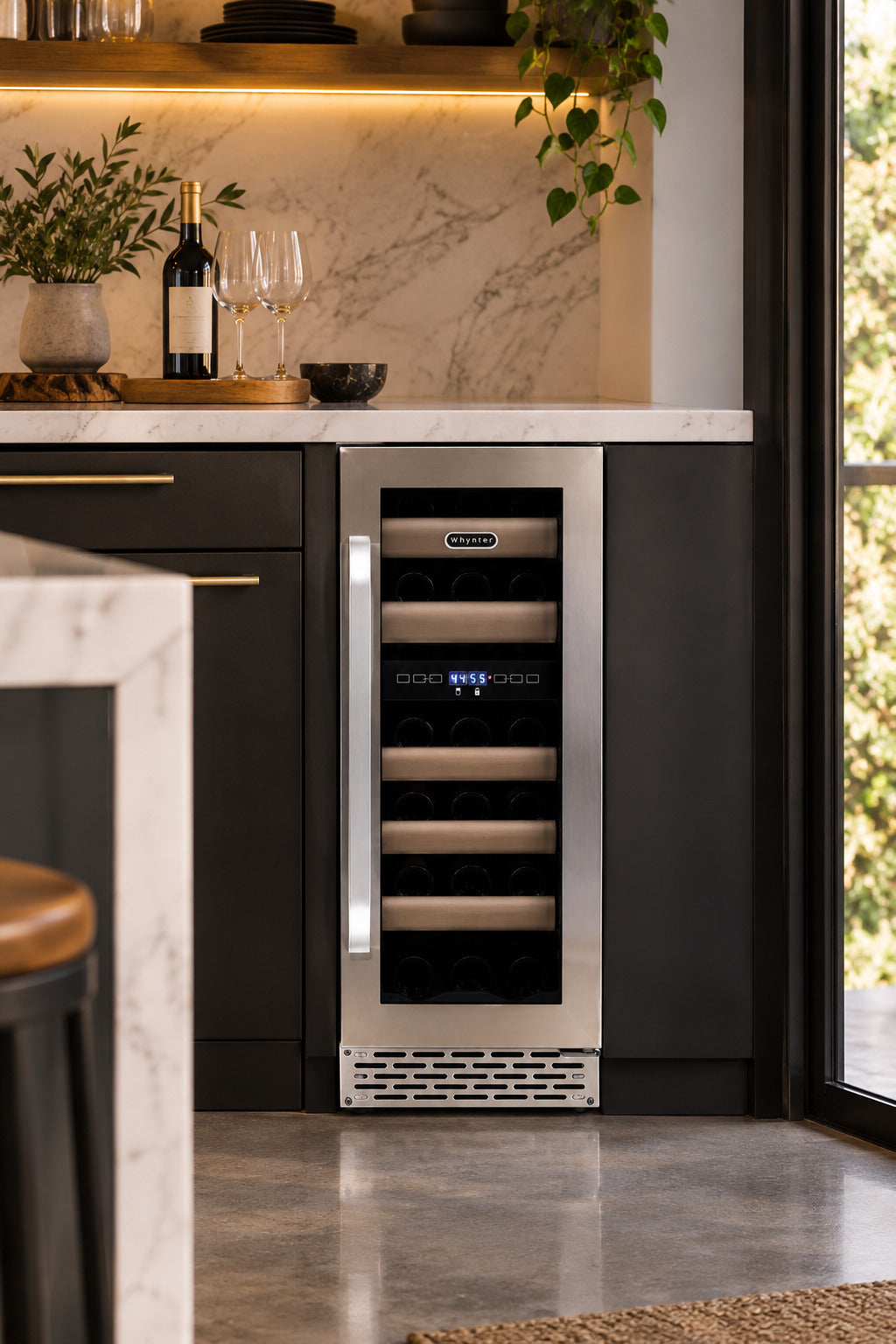 Whynter 17-Bottle Dual Zone Wine Refrigerator BWR-171DS