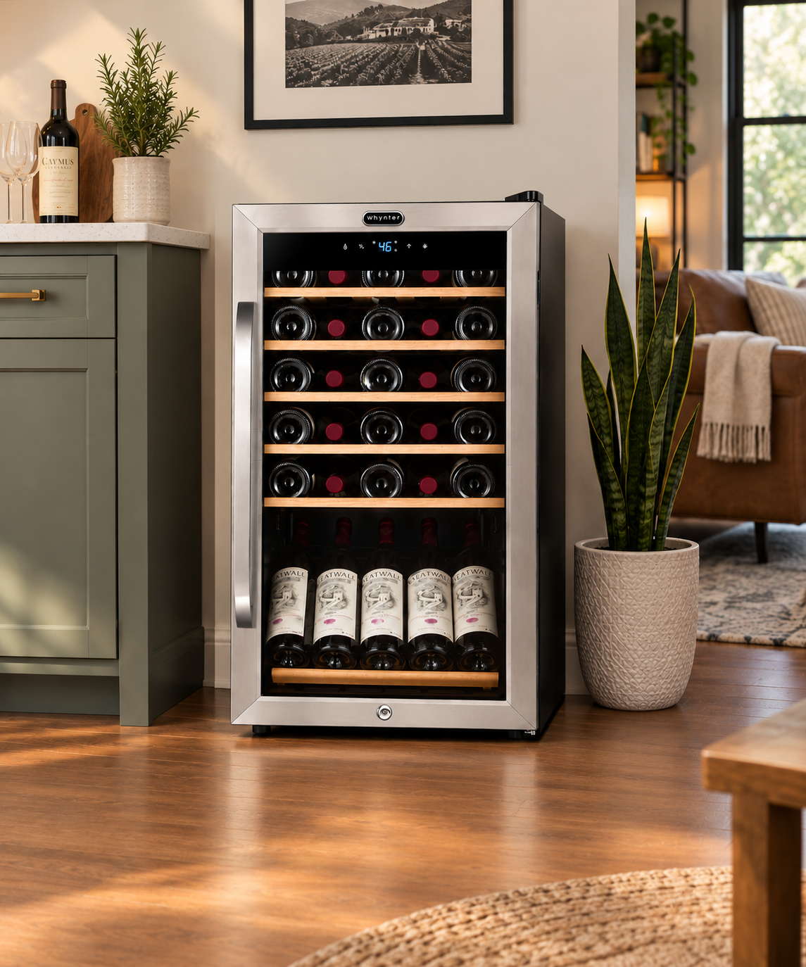 Whynter 34-Bottle Wine Refrigerator FWC-341TS