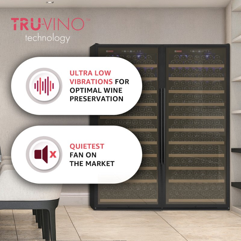 Allavino Wine Refrigerator 277 Bottle Single Zone Tru-Vino Black – YHWR305-1BL20