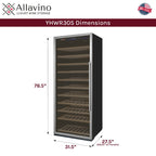 Allavino YHWR305-1SL20 277-Bottle Single Zone Wine Refrigerator