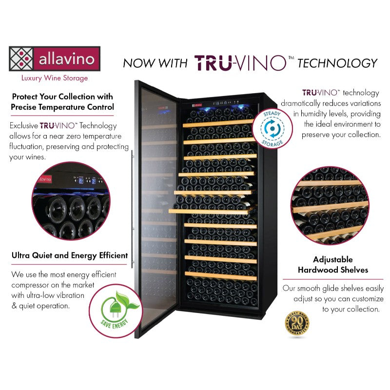 Allavino YHWR305-1SL20 277-Bottle Single Zone Wine Refrigerator