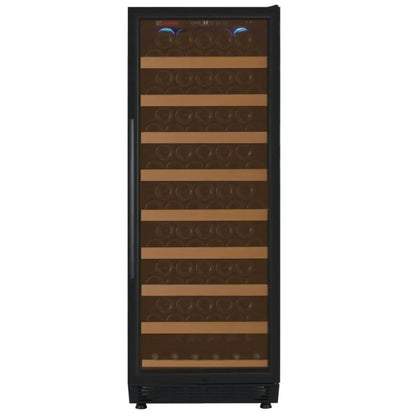 Allavino Wine Refrigerator 99 Bottle Single Zone Black Door YHWR99-1BR20