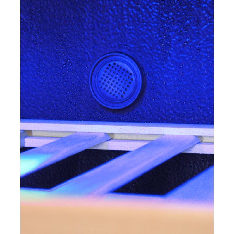 Allavino Wine Refrigerator 99 Bottle Single Zone Black Door YHWR99-1SR20