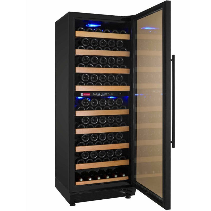Allavino YHWR99-2BR20 99-Bottle Dual Zone Wine Refrigerator