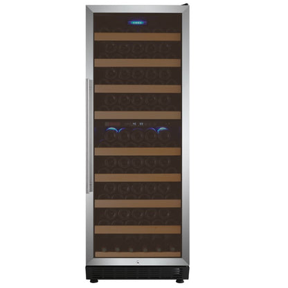 Allavino 24" Wine Refrigerator 99-Bottle Dual Zone Tru-Vino YHWR99-2SR20