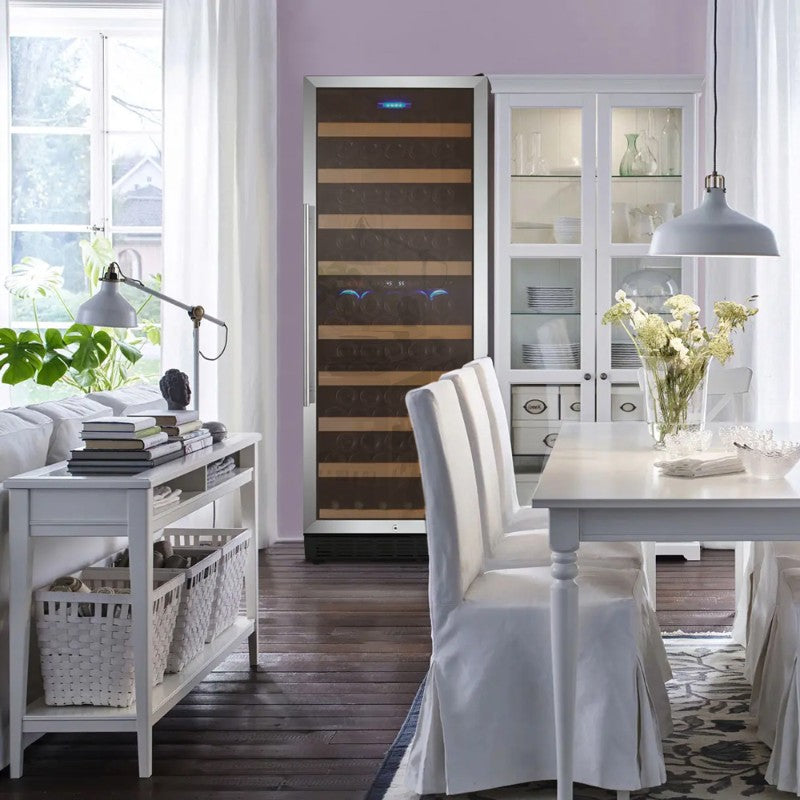 Allavino 24" Wine Refrigerator 99-Bottle Dual Zone Tru-Vino YHWR99-2SR20