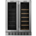 Empava EMPV-BR07D 24" Dual Zone Wine & Beverage Cooler