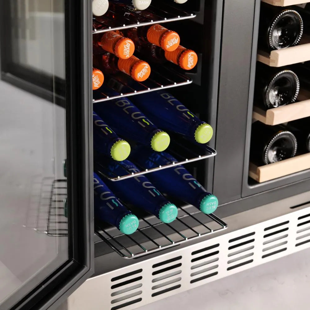 Empava EMPV-BR07D 24" Dual Zone Wine & Beverage Cooler